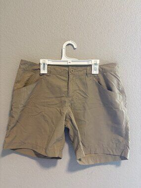 The North Face Tan Hiking Shorts Size 12 Lightweight Outdoor